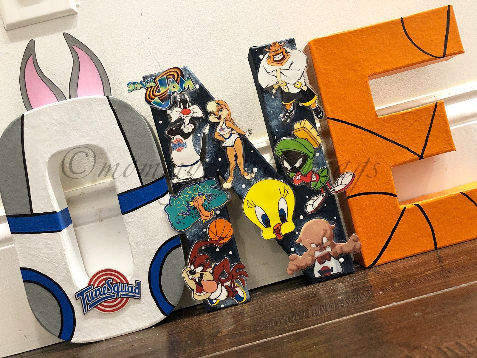 SPACE JAM PARTY/Space jam letters/ space jam decorations/ Etsy