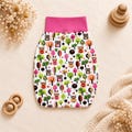 Baby romper owls – Jersey, 95% cotton, size 50/56–56/62