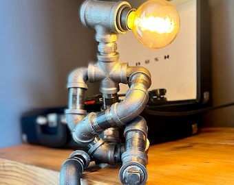 The Original Companion Industrial Iron Pipe Lamp