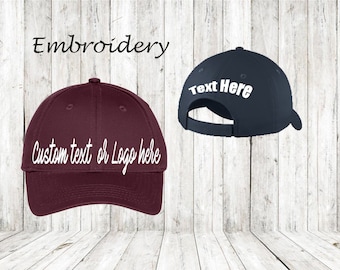 Kids Personalised Glitter Name Baseball Cap Printed Customised Hat Girls Boys