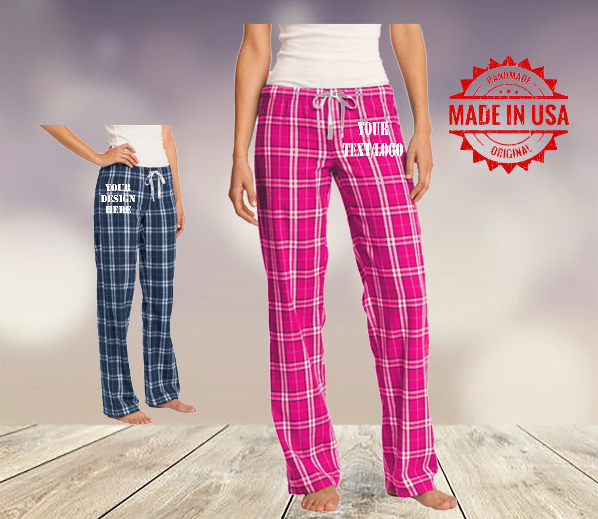 SUNSEA BLEACH CUSTOMIZED WORK PANTS