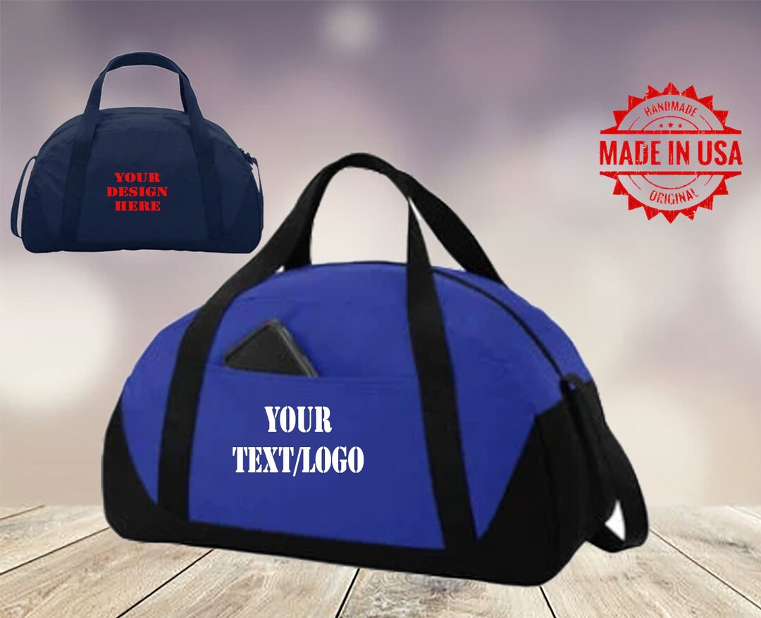 Custom Embroidered Duffel Bag/ Customize Duffel Bag / Custom Duffel Bag
