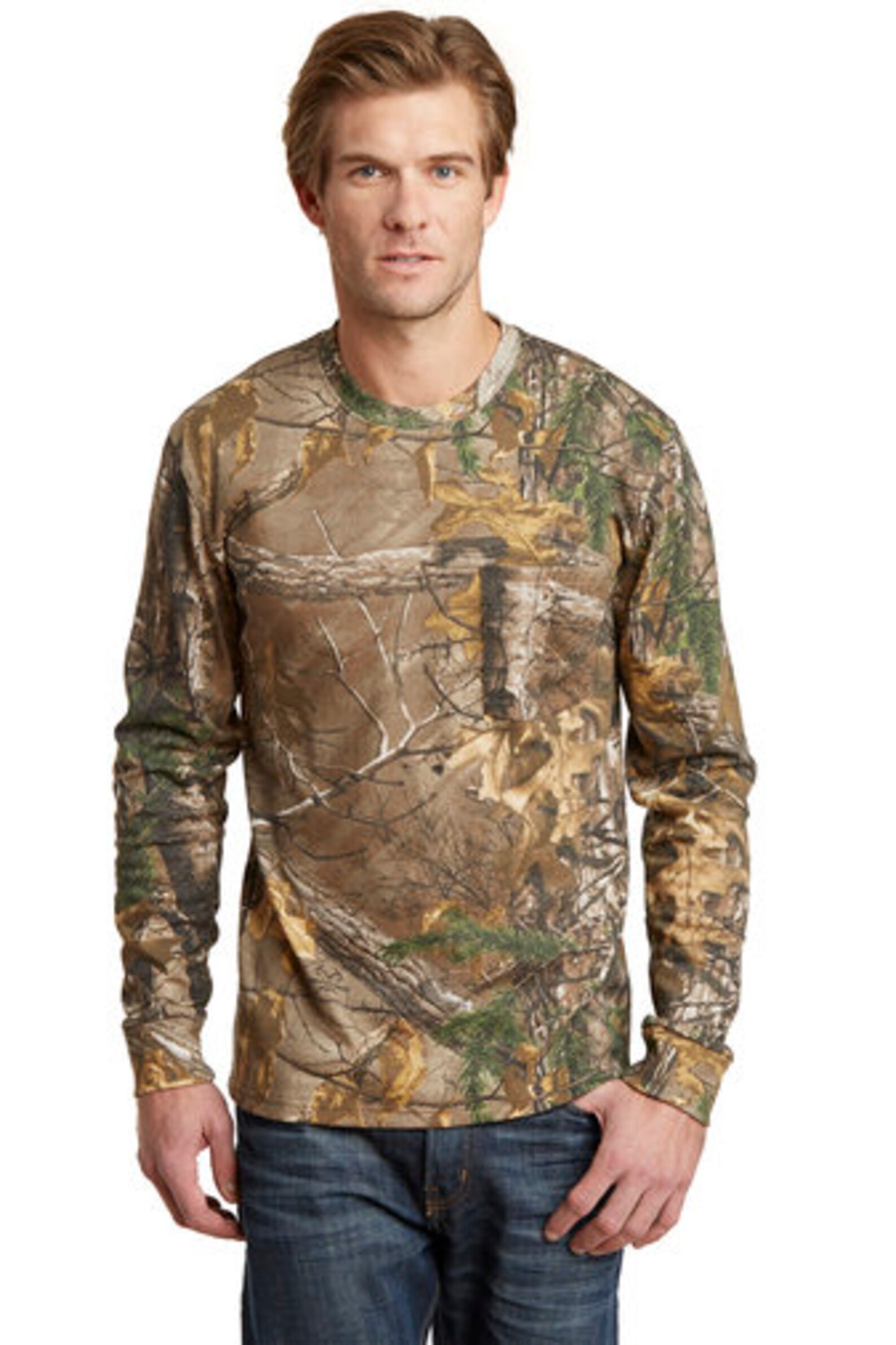 CUSTOM Embroidered Camo Long Sleeve / Custom Hunting Shirt/ - Etsy