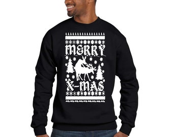 Suéter feo de Navidad ''Merry Humping X-Mas''