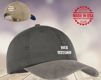 CUSTOM Embroidered Wildlife Dri-Duck Series Camouflage Cap / Dri-Duck Labrador Cap / Custom Embroidered Hat / Custom Cap / Custom hat