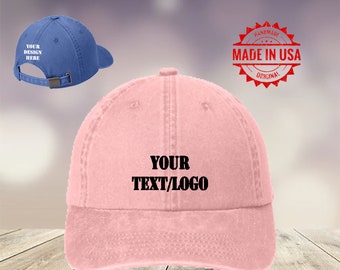 Custom Women's Garment Washed Cap, Custom Hats, Embroidery Hats, Monogram Hats, Business, Baseball Teams, Personalized Caps, Matching Bridal