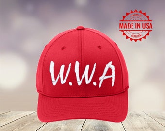 Custom WWA Flexfit / Flex Fit 6277 Curved Bill / Custom WWA