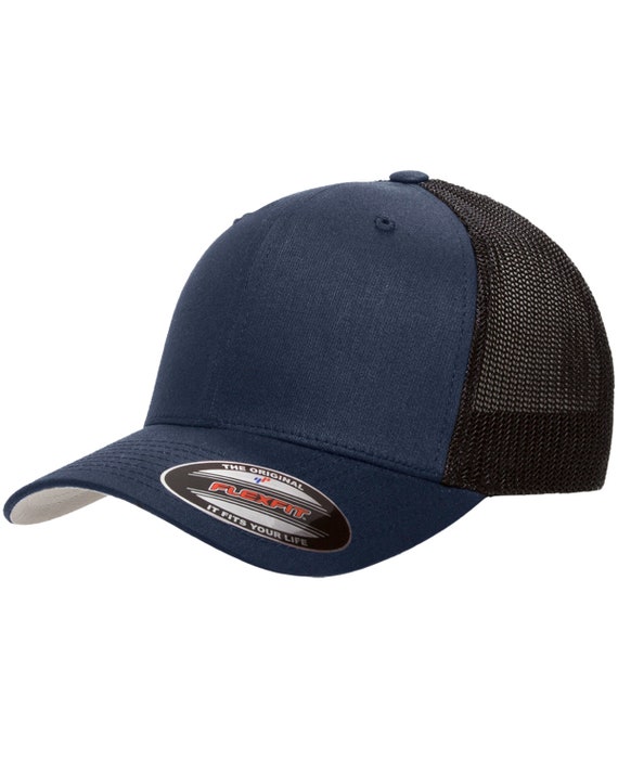 custom flexfit trucker hat