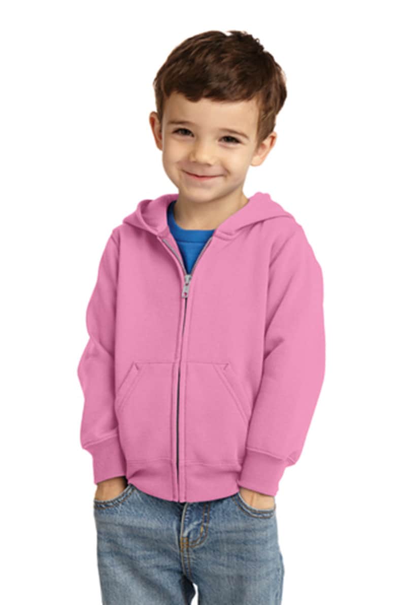 Custom Toddler Core Fleece Full-Zip Hoodie Sweatshirt Custom Children/'s Sweater Toddler Customized SweatshirtKids Personalized Sweatshirt