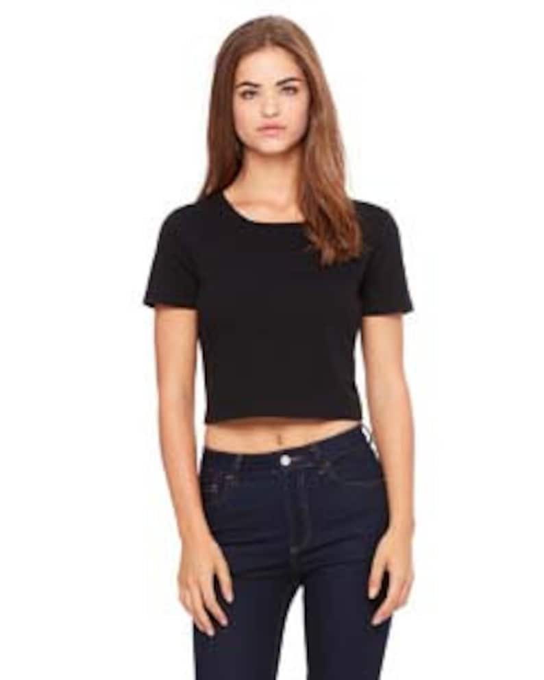 custom crop tshirts