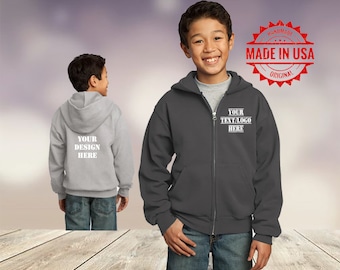 Custom Wholesale Youth Hoodie, Custom Hoodie, Add Your Image Hoodie, Custom Hoodie Kids, Custom Youth Sweatshirt, Custom Kids Hoodie