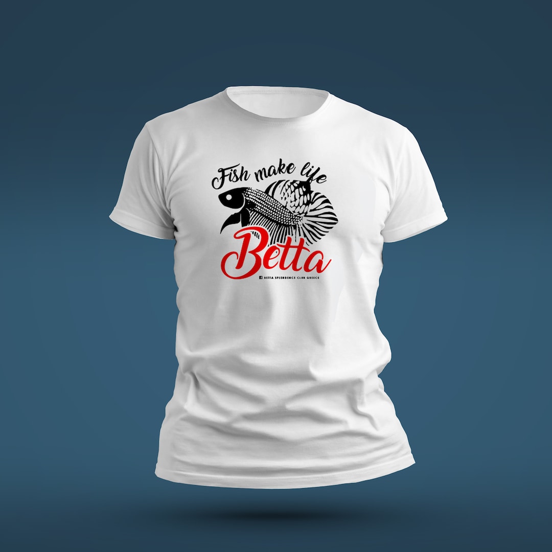 Betta Splendens Fighting Fish T-shirt - Etsy