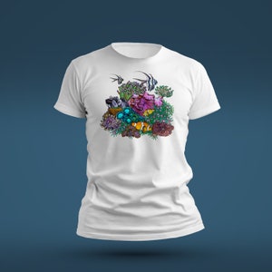 Coral Reef Tank Marine Saltwater Aquarium T-Shirt
