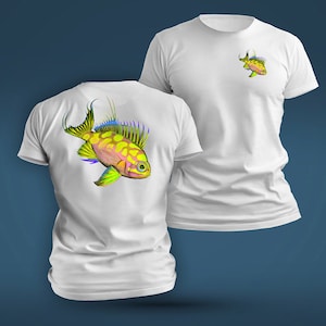 Rare and expensive Blotched Anthias (Odontanthias borbonius) Reef Aquarium Marine Fish T-Shirt