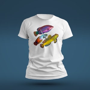 Marine Fish Reef Tank Saltwater Aquarium T-Shirt
