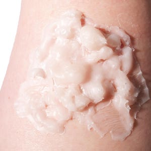 Silicone Melted Skin Prosthetic – Realistic SFX Burn for Halloween & Film Makeup