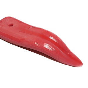 Oversized Silicone Tongue Prop: Horror FX Cosplay, Creature Display (12 inch Length)