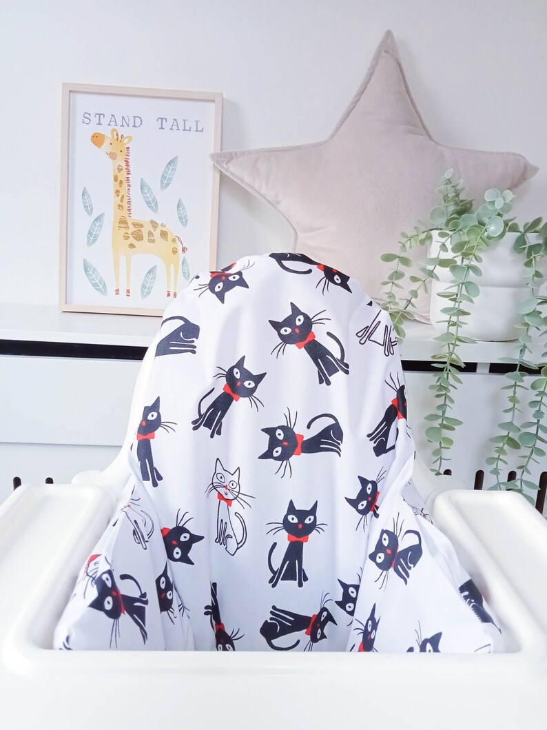 Ikea Antilop Cushion Cover. Cotton Cover for Ikea High Chair. Etsy UK