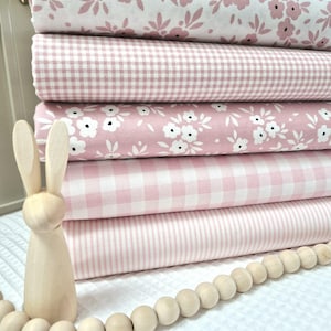 Organic Cotton Crib Sheet for Nestig Wave, Baby Girl Bedding