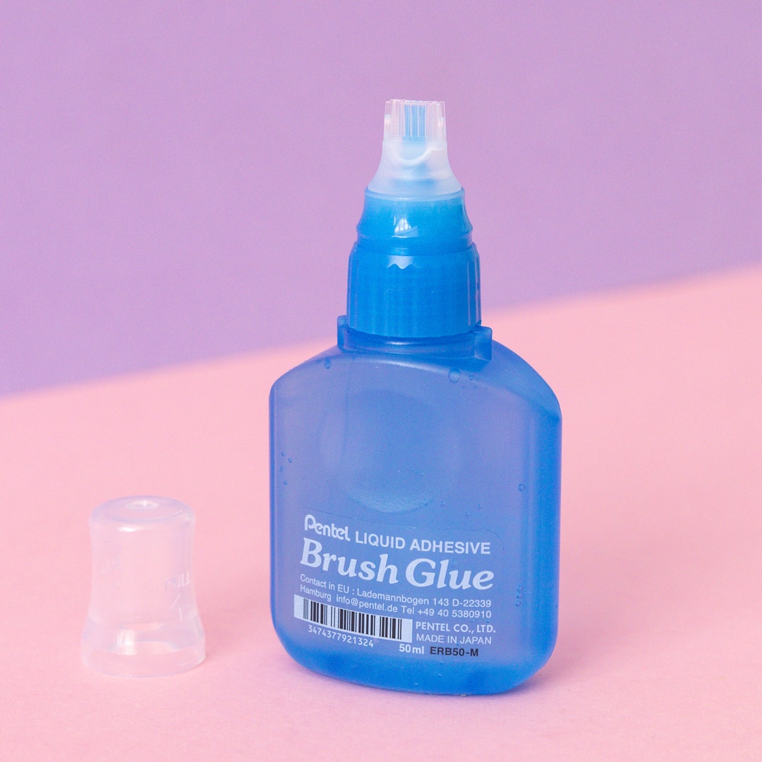 Pentel Brush Glue Paper Glue Planner Glue Roller Etsy