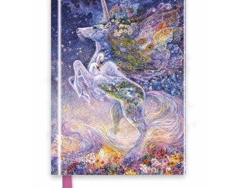 Josephine Wall: Soul of a Unicorn A5 Lined Notebook