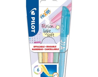 Frixion Light Soft Erasable Highlighters, Pilot Friction Pens, School Supplies