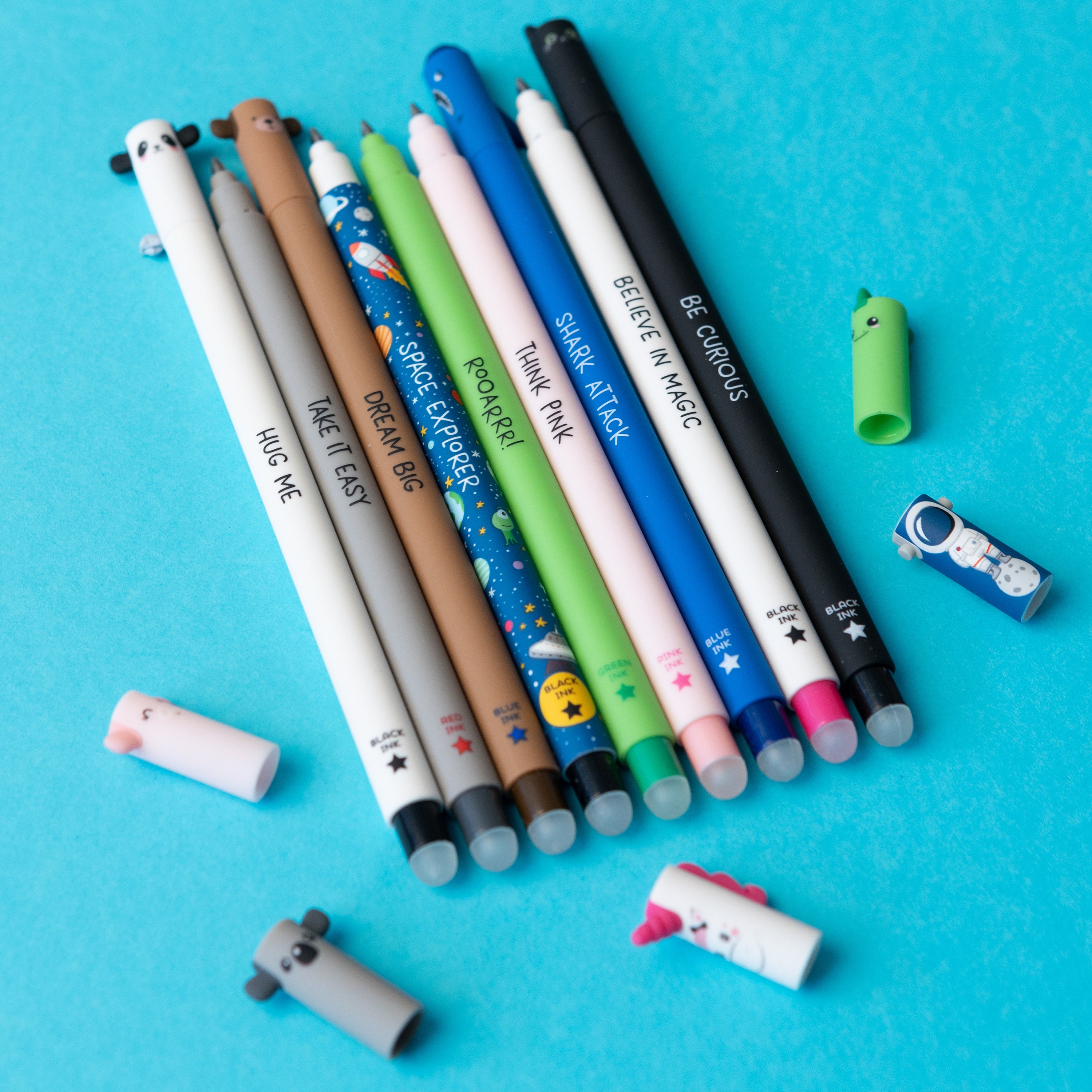 Cute Animal Erasable Gel Pens Bullet Journal Accessory Etsy UK
