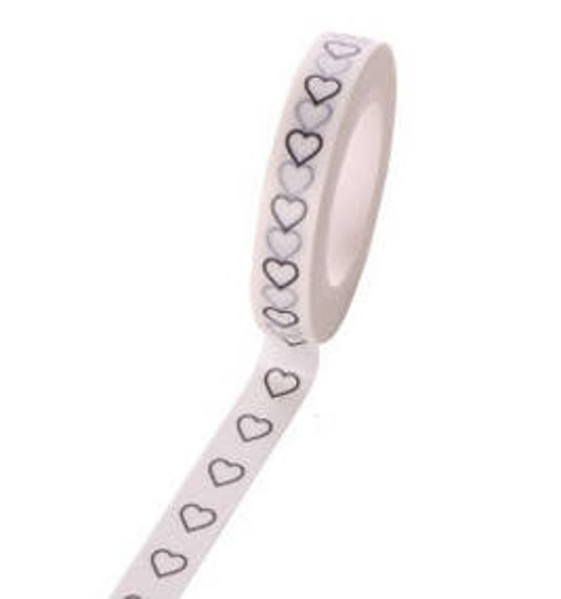 To Do list washi tape bullet journal accessories school supplies Check Box productivity heart washi tape check list planner accessory