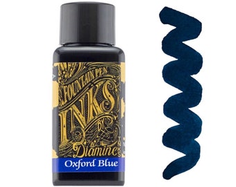 Oxford Blue Diamine Fountain Pen Ink 30ml