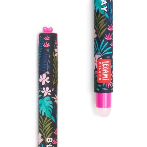 Joli stylo gel effaçable floral Accessoire Bullet Journal Stylos effaçables  Legami -  France