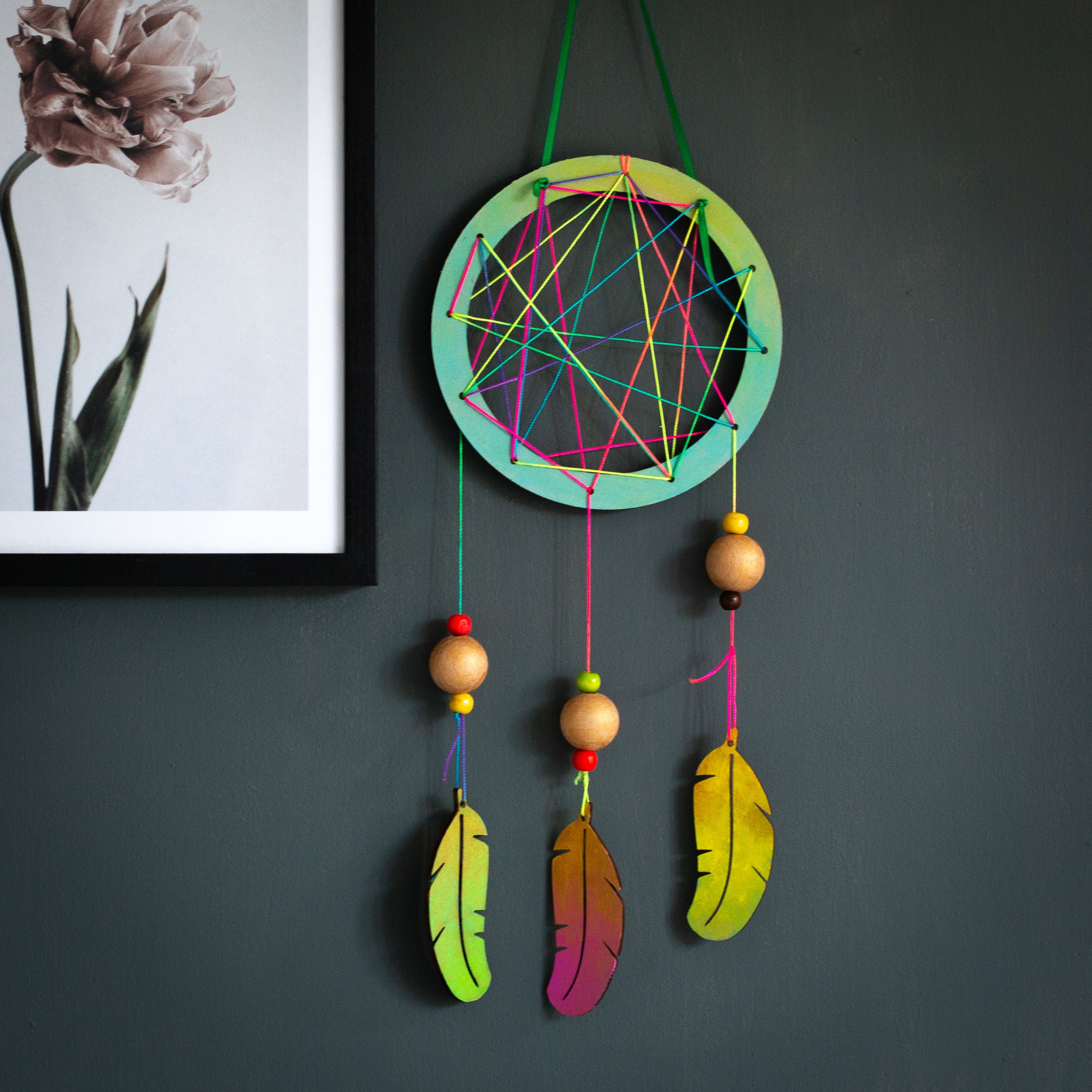 Make your own adult craft kit dream catcher dreamcatcher Etsy