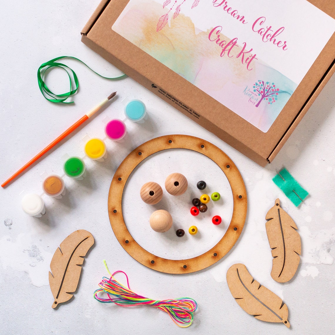 Make your own adult craft kit dream catcher dreamcatcher Etsy