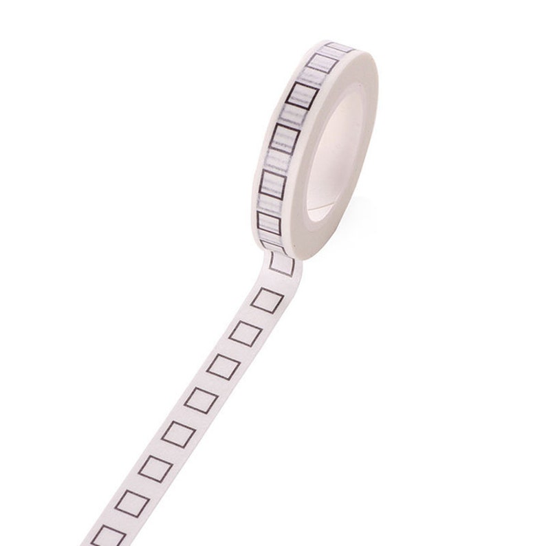 To Do list washi tape bullet journal accessories school supplies Check Box productivity heart washi tape check list planner accessory