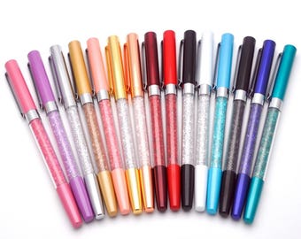 Crystal gel pen, sparkle pen, new job gift, wedding pen, planner pen, stationery, bullet journal accessories, planner accessories, school