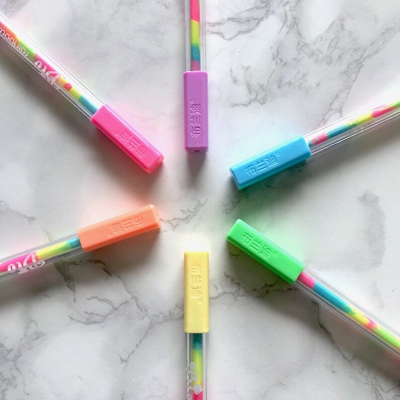 kawaii planner pen school supplies BUJO stationery colour change ink Rainbow gel pen bullet journal