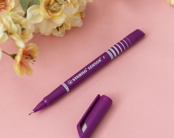 STABILO Sensor Fine - Lilac, purple fineliner, journal pen, school supplies