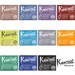 Kaweco Ink Cartridges - Set of 6 - International Standard Size 