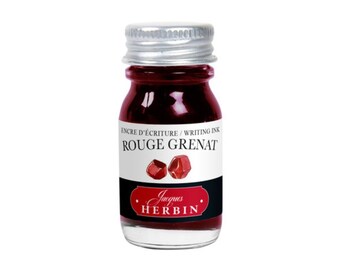 Rouge Grenat Herbin Fountain Pen Ink Bottle 10ml