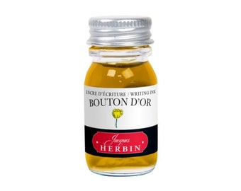 Bouton d'Or Herbin Fountain Pen Ink Bottle 10ml