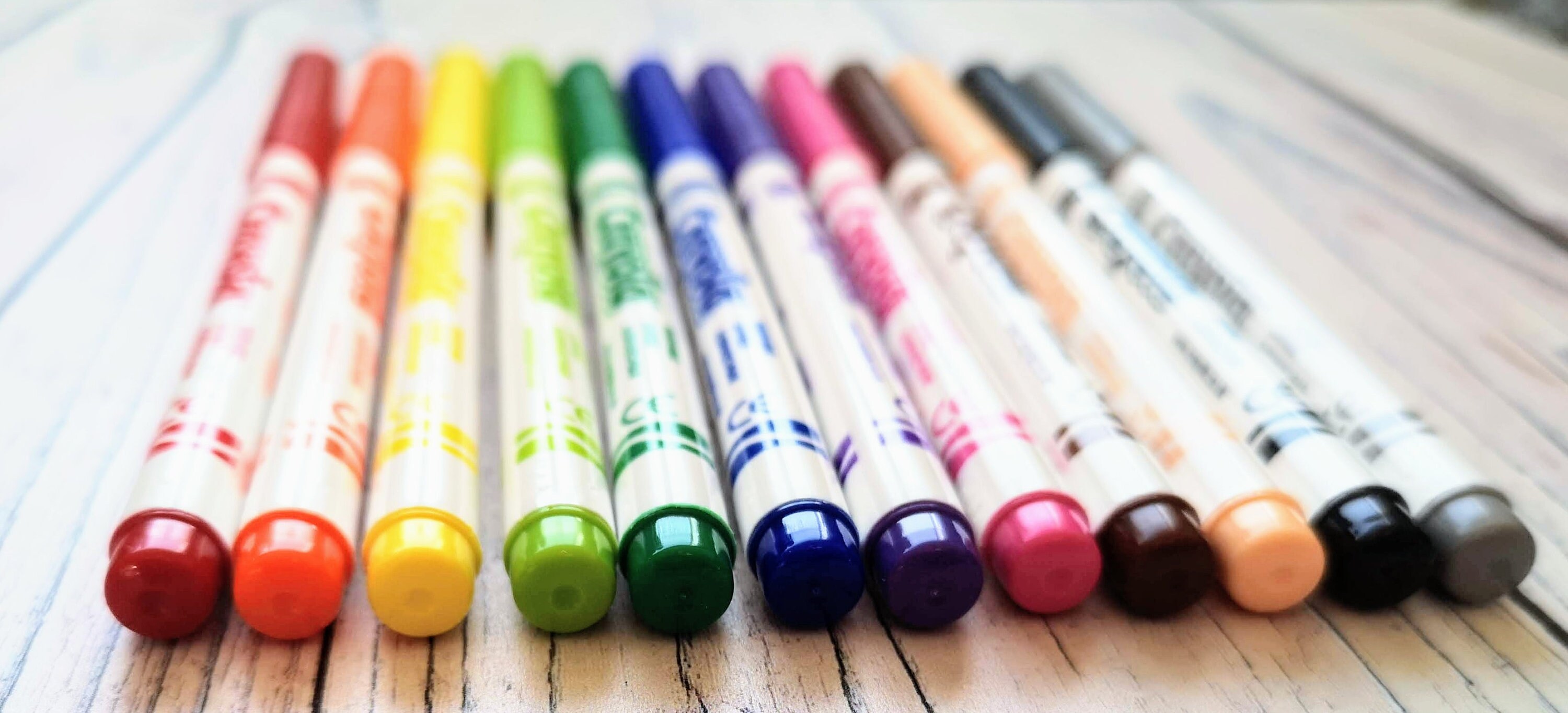 Crayola Supertips Pack of 12 Washable Markers Etsy