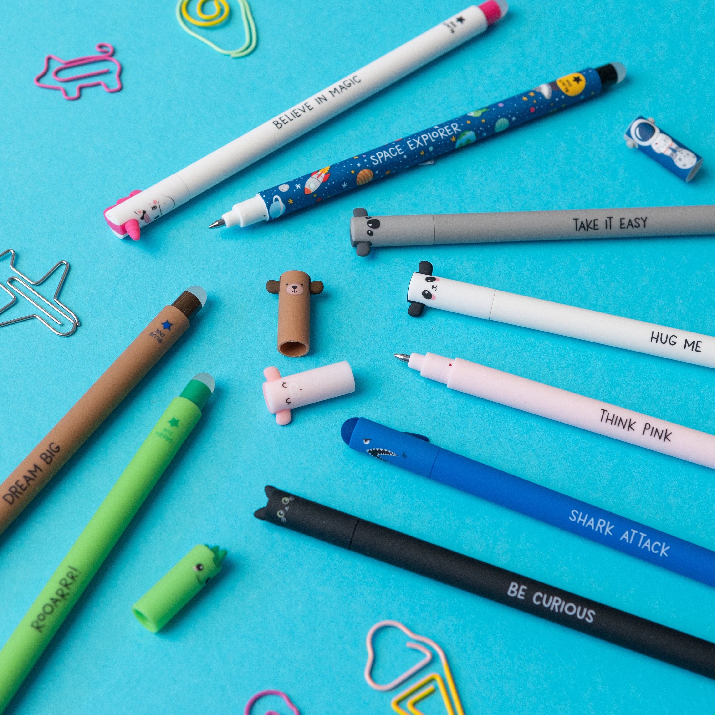 Cute Animal Erasable Gel Pens Bullet Journal Accessory - Etsy UK Cute Animal Erasable Gel Pens Bullet Journal Accessory - Etsy UK