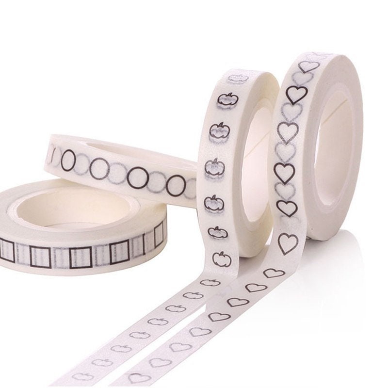 To Do list washi tape, school supplies, Check Box, bullet journal acc…