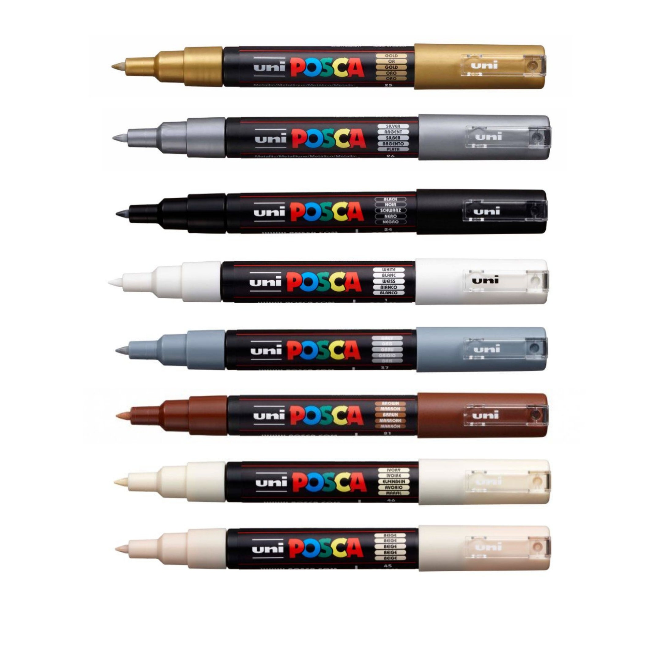 Posca 1M Bullet Tip Paint Pen Extra Fine Marker Pen Etsy