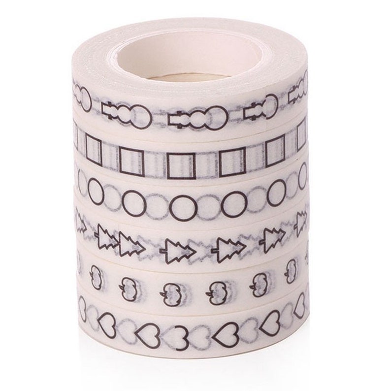 To Do list washi tape school supplies Check Box bullet Etsy