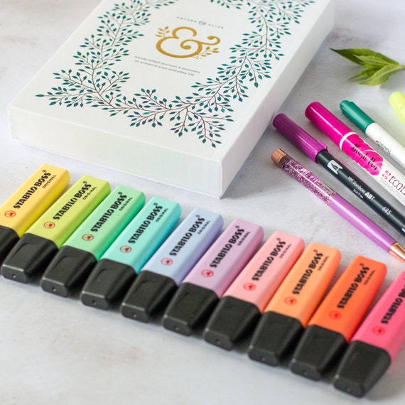 stabilo highlighter pen set