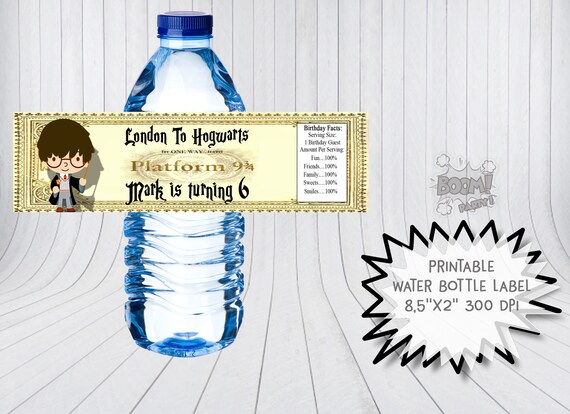 Etiquettes De Bouteille D Eau De Harry Potter Etiquettes Etsy Etiquettes De Bouteille D Eau De Harry Potter Etiquettes Etsy