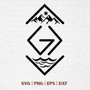 Christelijke SVG PNG, God is groter dan de hoogte- en dieptepunten Svg