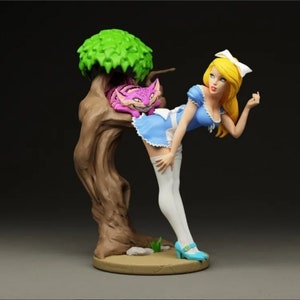 3d Resin Prints ALICE IN WONDERLAND Unpainted Model kit – ThreeDTreasury  Resin Miniatures