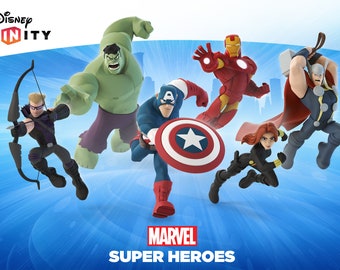 Infinity Pack Cartoon Heroes 40 Figuren 3D Modell Obj File