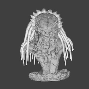 Predator Bust 3D Printer Stl File